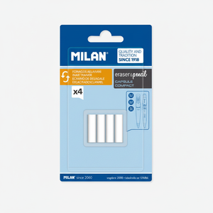 Milan Capsule Gommes à crayons mécaniques Recharges de qualité pour crayons - Product Image 1