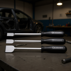 Outils de réparation de carrosserie Fasano, ensemble de 3 pièces, poignées en acier de qualité professionnelle pour travaux de panneaux automobiles - Product Image 3