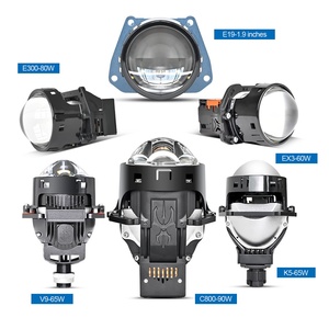 Phare de voiture LED haute puissance <span class=keywords><strong>2</strong></span>,5 et 3 pouces, antibrouillard, non destructif, double lentille laser H4, 12V, en aluminium, nouveau, 6000K, garantie <span class=keywords><strong>2</strong></span> ans - Product Image 1