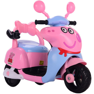 Motocicletta elettrica per bambini a tre ruote del giocattolo dei bambini del fumetto poco costosa e alla moda - Product Image 2