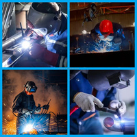 Nouvelle soudeuse TIG à impulsions AC/DC refroidie par eau 400A avec moteur DC pour le soudage de l'aluminium