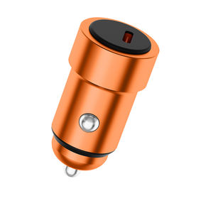 อะแดปเตอร์ชาร์จในรถยนต์ OEM 30W PD ชาร์จเร็ว สีกาแฟ อลูมิเนียม พอร์ต USB-C รองรับไฟ DC 12-24V สำหรับ <span class=keywords><strong>iPhone</strong></span> และ Android <span class=keywords><strong>ราคา</strong></span>ขายส่ง - Product Image 2