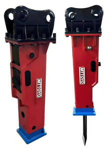 SB20 SB30 Escavadeira Attachment Demolição Hidráulica Concreto Crusher Martelo Demolição para 1-5tons Escavadeira Road Break - Product Image 3