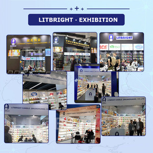 เทียนหอมอโรมาเธอราพีแบบมีฝาปิด กลิ่นหอมหรูหรา ไร้ควัน ผลิตจากขี้ผึ้งถั่วเหลืองและพืชออร์แกนิก สำหรับใช้ในบ้าน ยี่ห้อ LITBRIGHT ขายส่ง - Product Image 6