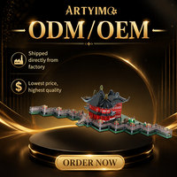 Kit de Rompecabezas Metálico 3D DIY Puente de Nueve Curvas, Educativo, Venta al por Mayor, Personalizado, Juguete STEM, Regalo, Decoración, Fábrica, OEM, CE EN71