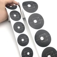 Autocollant en papier laminé personnalisé, étiquettes rondes auto-adhésives avec logo pour l'emballage de parfums et de soins de la peau, présentez votre style unique