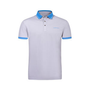 Polo de golf OEM pour hommes T-shirt d'été à séchage rapide respirant à manches courtes 100% polyester T-shirt de course à pied T-shirt de polo de sport pour hommes - Product Image 2