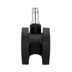 <span class=keywords><strong>Ruedas</strong></span> giratorias de nailon de 2,5 pulgadas y 57mm para <span class=keywords><strong>silla</strong></span> de oficina, <span class=keywords><strong>ruedas</strong></span> dobles para muebles de plástico para sala de estar, cocina y gimnasio - Product Image 4