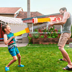 Jouets Zhengguang Nouveautés Vente <span class=keywords><strong>en</strong></span> gros Jouets d'été Canon à eau à 5 tubes <span class=keywords><strong>fusée</strong></span> 56 cm Jouets d'extérieur pour enfants - Product Image 3