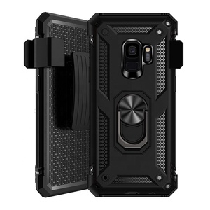 Antichoc Robuste TPU Boîtier PC avec étui de ceinture <span class=keywords><strong>Pour</strong></span> <span class=keywords><strong>Samsung</strong></span> galaxy <span class=keywords><strong>S9</strong></span> <span class=keywords><strong>Protection</strong></span> Béquille Étui de Téléphone - Product Image 6