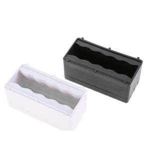 Caja de reposabrazos rectangular con asa de agarre, de plástico negro y blanco, accesorios para tablas de surf, para paddleboarding y tablas de SUP inflables - Product Image 4