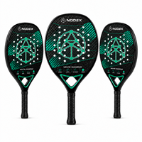 Nouveauté 2026 : Raquette de Beach Tennis NODEX 12K en Carbone avec Finition Micro-Grit, Cœur en Mousse EVA Anti-Vibration – Approvisionnement Direct Usine