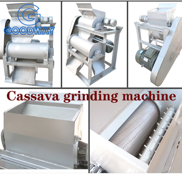 1-6 Ton/hour Processing Capacity Cassava Grater Machine