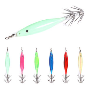 Top Right Fh225 80Mm 3.6G Mực Jig Móc Mạ Điện Đầy Màu Sắc Mini Sáng Cá Mực Mồi Mồi Cho Câu Cá Biển - Product Image 6