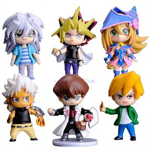 6 pièces/ensemble, nouveau design <span class=keywords><strong>Yu</strong></span> <span class=keywords><strong>Gi</strong></span> <span class=keywords><strong>Oh</strong></span>, figurine miniature 3D en PVC, Dark Magician, objets de collection pour jeux, jouet de décoration - Product Image 4