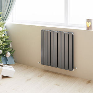 <span class=keywords><strong>Radiateur</strong></span> <span class=keywords><strong>mural</strong></span> plat double en acier anthracite HUICHAN, anti-corrosion, économe en énergie, <span class=keywords><strong>petit</strong></span> format, design graphique, pour la maison - Product Image 1