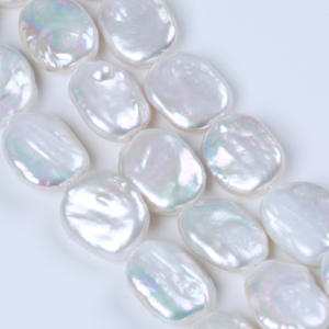 Perlas Sueltas Ovaladas de Color Morado Natural de 14-16 mm, Varios Grados, Partículas No Porosas, Accesorios Semiterminados - Product Image 4