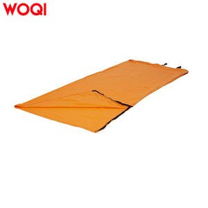 Saco de dormir Woqi 3 estaciones tipo momia, naranja, poliéster transpirable, estilo sobre, para adultos, longitud estándar - Product Image 2