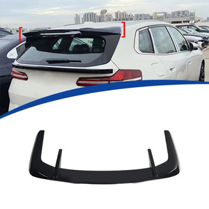 Bmw X3 G45 Rear Spoiler Glossy <b>Black</b> Abs Midwing Top <b>Wing</b> Deck Ducktail 3m Tape Installation - Product Image 1
