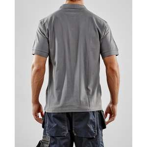 BLAKLADER - 330510359400XXXL Polo Gris-EAN 7330509377765 CAMISETAS DE TRABAJO Y POLOS - Product Image 3
