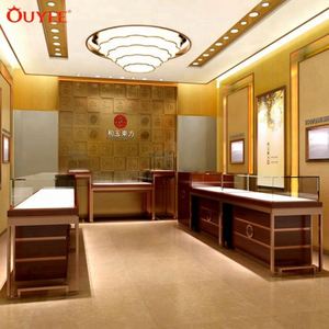 Présentoir multifonctionnel pour intérieur de magasin de bijoux Comptoir pour salle d'exposition de bijoux - Product Image 1