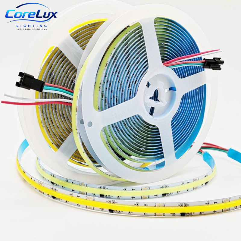 360leds Dynamic Running Water LED Strip 24V 10MM PCB Width 11W/M Anti-flicker Lamp for Hotel Lobby Creative Illumination