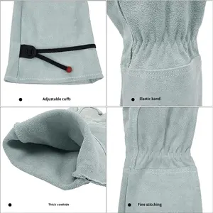 Gants de jardinage respirants et protecteurs pour femmes, résistants aux épineux, synthétiques, à manches longues, pour la plantation de fleurs - Product Image 2