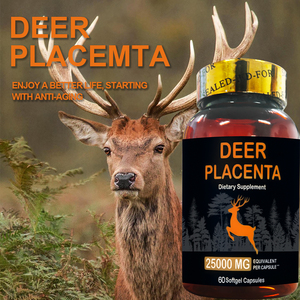 แคปซูลรกกวางสำหรับผิวสุขภาพเพิ่มภูมิคุ้มกัน60แคปซูลอาหารเสริมอาหารเสริม - Product Image 3