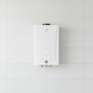 Calentador de agua a gas natural sin tanque, de cobre, para montaje en pared, para uso doméstico - Product Image 1