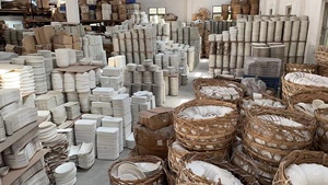 Meilleur prix pour des assiettes en céramique blanches, assortiment d'assiettes à dîner de différentes tailles pour la maison et l'hôtel - Product Image 4