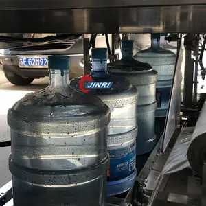 Línea de producción de llenado de agua de botellas de 5 galones/máquina de llenado de botellas de 5 galones