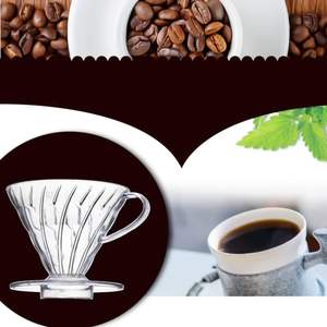 แก้วกรอง<span class=keywords><strong>กาแฟ</strong></span>แบบรูเดียวขนาดใหญ่ทรงกรวยสำหรับชงกาแฟบาริสต้า - Product Image 4