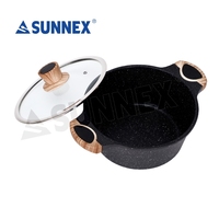 Sunnex — casseroles de cuisine, revêtement antiadhésif, avec Induction, Pot à Induction et couvercle, meilleure vente