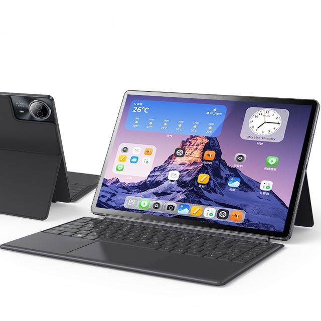 14-Inch Big Screen Android Tablet PC 5G WiFi 128GB Storage Octa Core Processor 6GB Capacitive IPS 4G Cover for Business Use