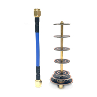 Antenne directionnelle à gain élevé 12dBi 5.8G avec amplificateur de signal pour ordinateur portable, ordinateur de bureau et antenne de connectivité Wi-Fi USB améliorée