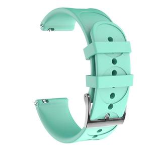 IVANHOE สายอะไหล่20มม. สำหรับ <span class=keywords><strong>SUUNTO</strong></span> 3,สายรัดข้อมือซิลิโคนน้ำหนักเบาสำหรับ Samsung Galaxy Watch 42มม. สำหรับ Garmin - Product Image 5