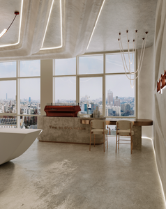 เคาน์เตอร์จัดแสดงในร้านทำจากหินสีขาวน้ำนมพร้อมไฟ LED ดีไซน์ศิลปะปรับแต่งได้ตามต้องการเป็นมิตรกับสิ่งแวดล้อม - Product Image 6