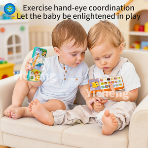 Té<span class=keywords><strong>l</strong></span>éphone jouet rechargeable pour enfants, multifonctionnel, éducatif, avec anglais/<span class=keywords><strong>espagnol</strong></span>/russe, jouet d'apprentissage précoce pour bébés - Product Image 6