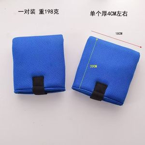 Funda protectora para pedales de silla de ruedas, paquete individual azul, material de algodón, almohadilla anticolisión para uso de pacientes mayores - Product Image 4
