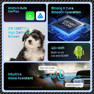 Cho Fiat 500 2007-2015 7Inch 8Core Android 13 Carplay Xe Đài Phát Thanh Đa Phương Tiện Máy Nghe Nhạc <span class=keywords><strong>USB</strong></span> Wifi BT Xe Ban Đầu Phong Cách Xe Hơi Stereo - Product Image 3