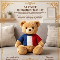 Juguete de Peluche Inteligente con IA de Última Generación 2026 con Control por Aplicación |   Software OEM/ODM de Diálogo LLM con Tecnología ChatGPT y DeepSeek para Marcas