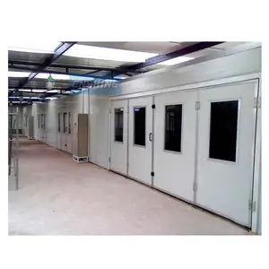 Factory direct sale furniture painting equipment spray booth for woodworking furniture