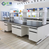Ensembles de mobilier de laboratoire : Bancs de travail pour laboratoires dentaires, bancs îlots/muraux pour étudiants, mobilier de laboratoire scolaire