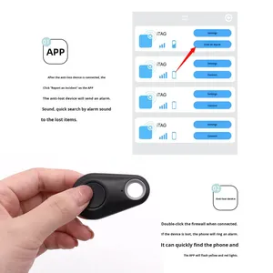 Vật nuôi thông minh 4G GPS con chó chống mất định vị với bluetooth cho Android Mini thiết bị với> 20 Giờ Tuổi thọ pin và nút pin - Product Image 4