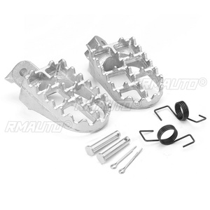 Repose-pieds universels pour moto, pédales larges, repose-pieds pour Yamaha Motocross PW50 PW80 TTR90 TW200 Pit Dirt Bike - Product Image 3