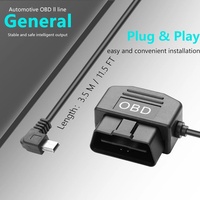 OBD-Stromkabel für Dashcam OBD2 zu Typ-C Adapter Festverdrahtetes Ladekabel