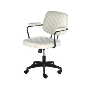Stylish <strong>Pink</strong> Fabric Office Desk <strong>Chair</strong> with Armrst - Product Image 3