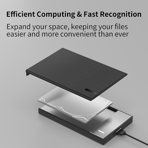 Discos duros HDD Intercambio en caliente Almacenamiento de datos de disco duro móvil para 250G y <span class=keywords><strong>2</strong></span> en 1 Cable Sata Unidad de disco duro - Product Image 4