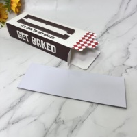 Boîtes en carton ondulé personnalisées recyclables en gros avec gaufrage finition mate pour emballage cadeau de sushis, noix et graines - Style dossier