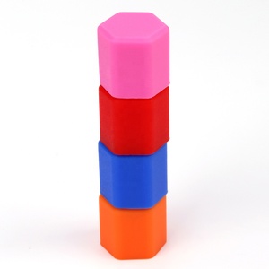 Capuchons de protection anti-poussière en silicone bleu de 19 mm pour écrous de roue de voiture et capuchons de valve de pneu - Product Image 6